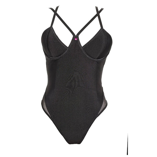 PINK PUSSYCAT TEDDY - MEDIUM - BLACK