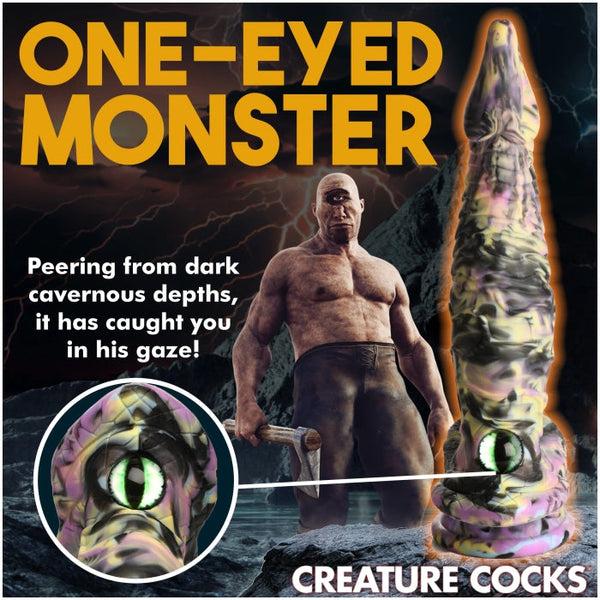 CC CYCLOPS MONSTER SILICONE DILDO