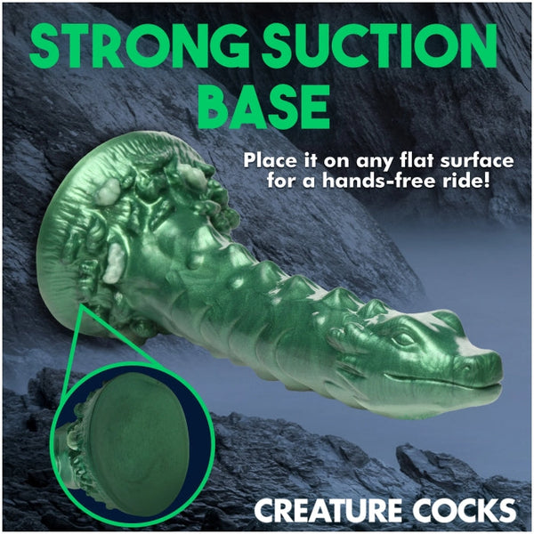 CC COCKNESS MONSTER LAKE CREATURE SILICONE DILDO