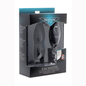 RIM MASTER RECHARGEABLE VIBRATOR RIMMING PLUG