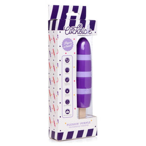 COCKSICLE PLEASIN PURPLE 10X POPSICLE VIBRATOR