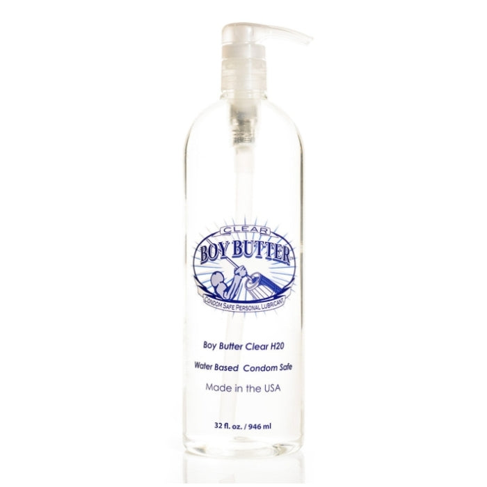 BOY BUTTER CLEAR 32 OZ [PUMP]