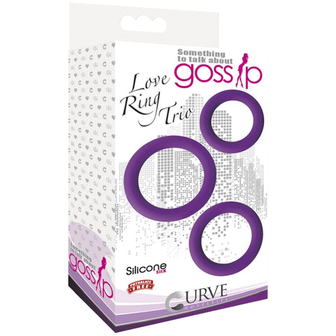 GOSSIP - LOVE RING TRIO - VIOLET