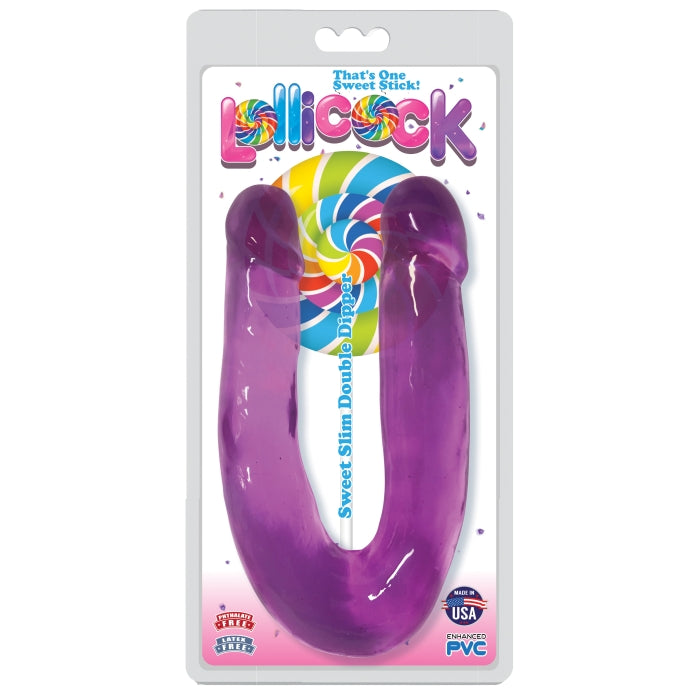 LOLLICOCK SWEET SLIM DOUBLE DIPPER - GRAPE ICE
