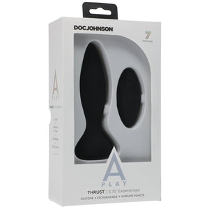 A-PLAY THRUST EXPERIENCED RECHARGEABLE SILICONE ANAL BLK