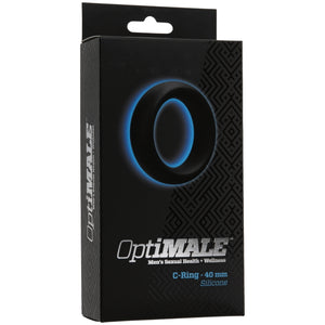OPTIMALE - C-RING 40 MM SILICONE - BLACK