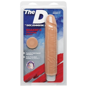 THE D - SHAKIN D VIBRATING 9IN - VANILLA