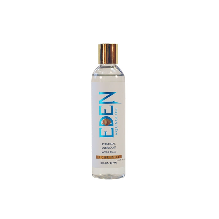 EDEN AQUAGLIDE 8 OZ CLEAR BOTTLE