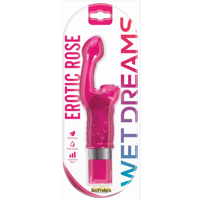 EROTIC ROSE VIBE 3 SPEED BLISTER CARD