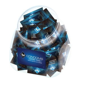 ID EXTRA THIN CONDOM JAR (144 PCS)