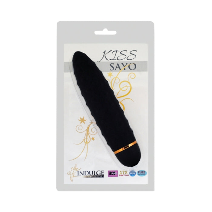 KISS SAYO VIBRATOR - BLACK