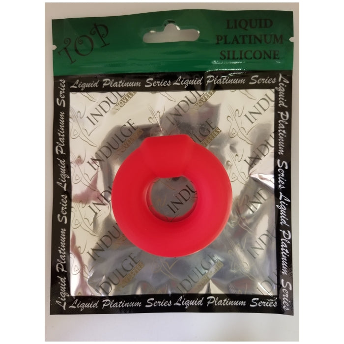 ** 40% OFF ** LIQUID PLATINUM SILICONE COCKRING - QRING - LJ-700
