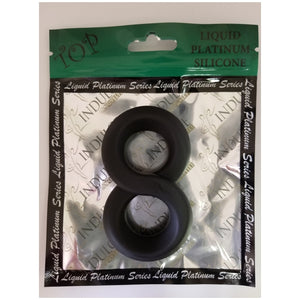** 40% OFF ** LIQUID PLATINUM SILICONE COCKRING - ETERNITY - LJ-