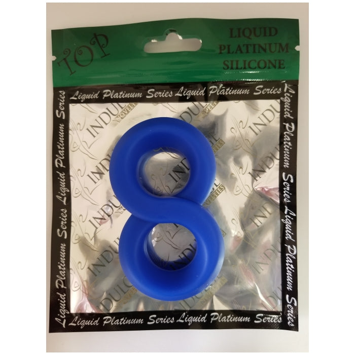 ** 40% OFF ** LIQUID PLATINUM SILICONE COCKRING - ETERNITY - LJ-