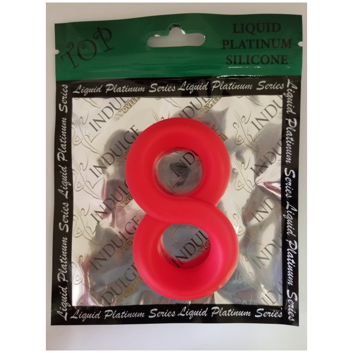** 40% OFF ** LIQUID PLATINUM SILICONE COCKRING - ETERNITY - LJ-