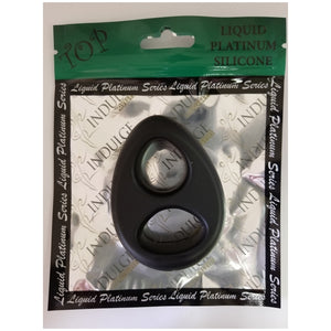 ** 40% OFF ** LIQUID PLATINUM SILICONE COCKRING - HOMEBASE - LJ-