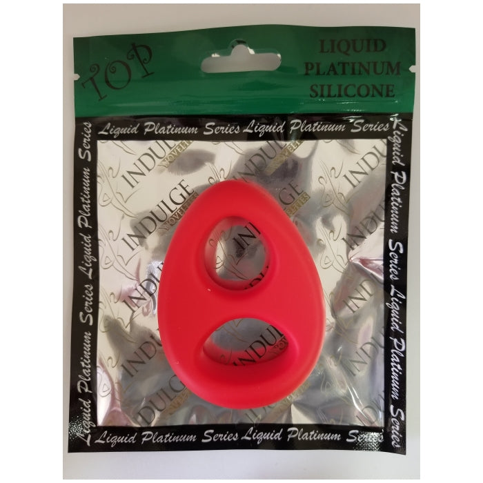 ** 40% OFF ** LIQUID PLATINUM SILICONE COCKRING - HOMEBASE - LJ-