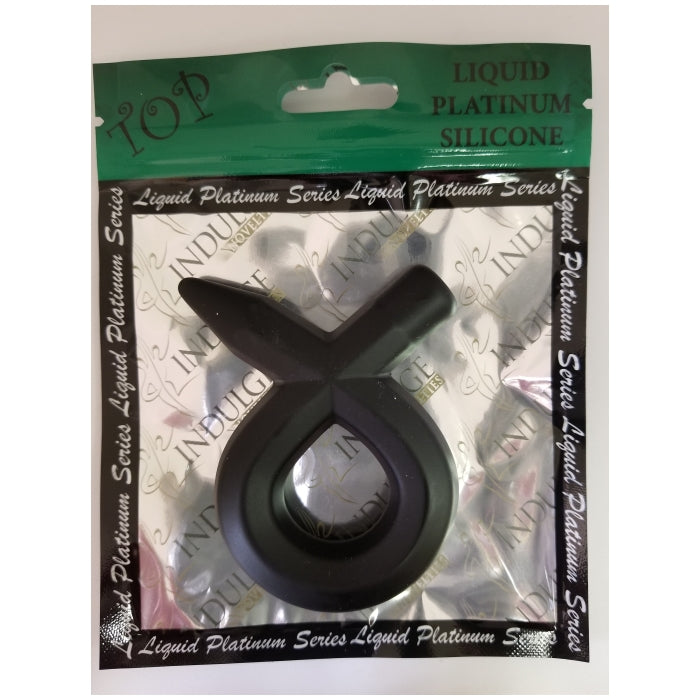 ** 40% OFF ** LIQUID PLATINUM SILICONE COCKRING - XRING - LJ-700