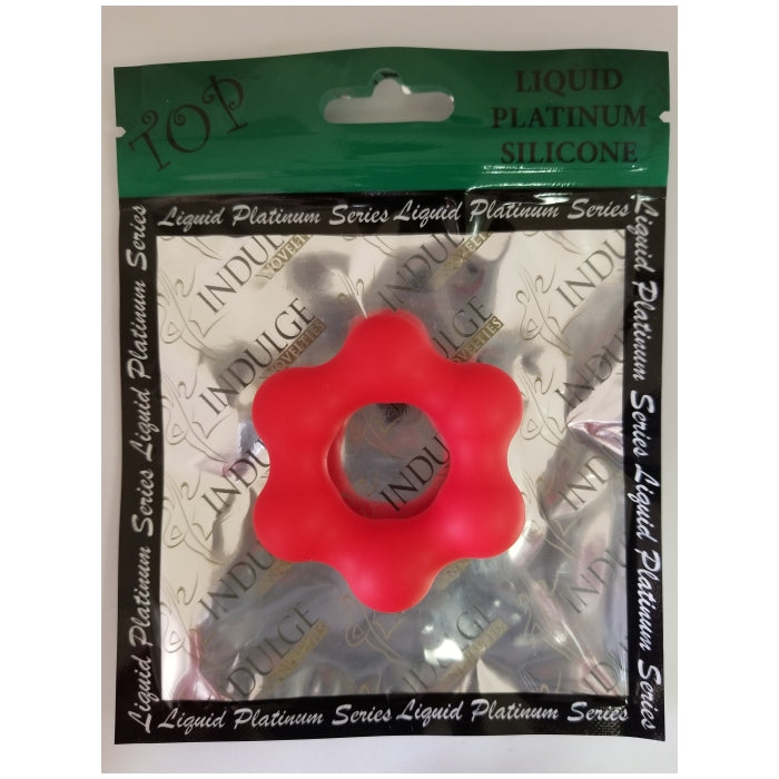 ** 40% OFF ** LIQUID PLATINUM SILICONE COCKRING - BANDIT - LJ-70