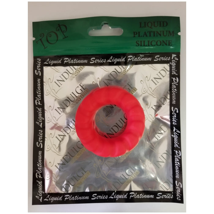 ** 40% OFF ** LIQUID PLATINUM SILICONE COCKRING - ORARING - LJ-7