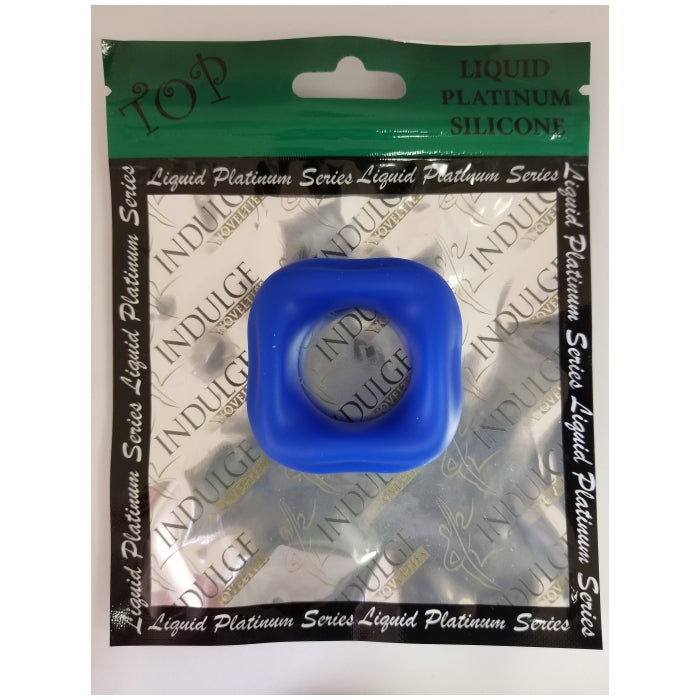 ** 40% OFF ** LIQUID PLATINUM SILICONE COCKRING - RIDGEPORT - LJ