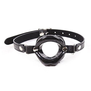 BALL GAG OPEN MOUTH - BLACK