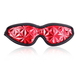 BLINDFOLD - PVC RED