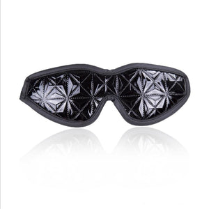BLINDFOLD PVC - BLACK