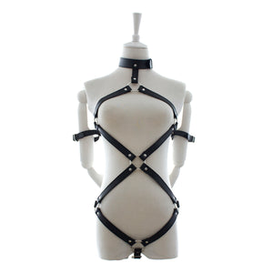 BODY HARNESS METAL/PVC