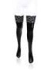 LEGGINGS PATENT LEATHER LARGE - BLACK