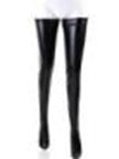 LEGGINGS PVC - BLACK - MED