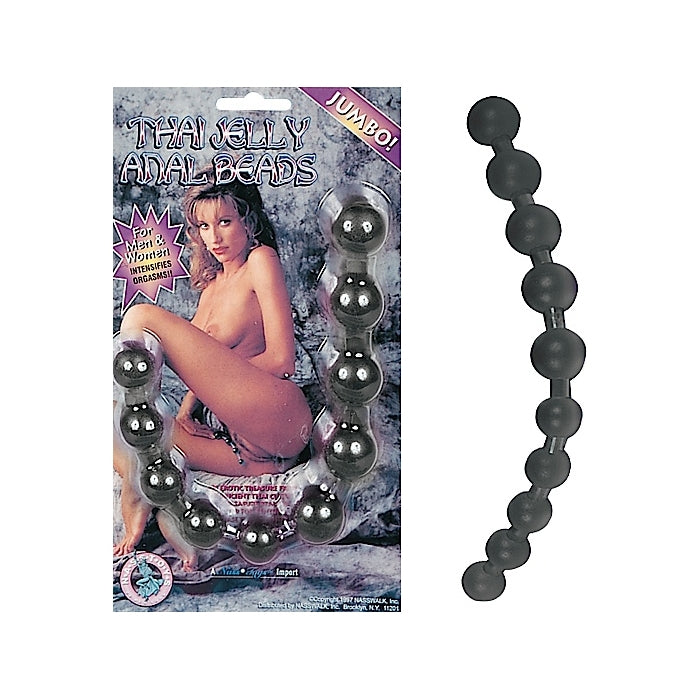 THAI ANAL BEADS-BLACK