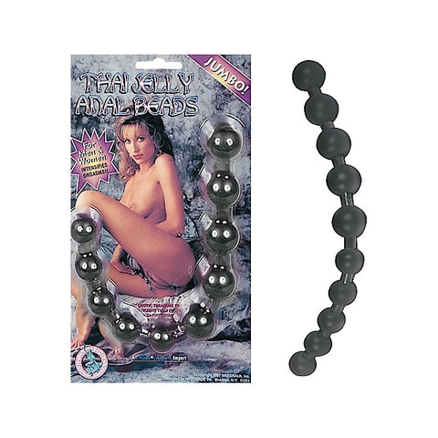 THAI ANAL BEADS-BLACK
