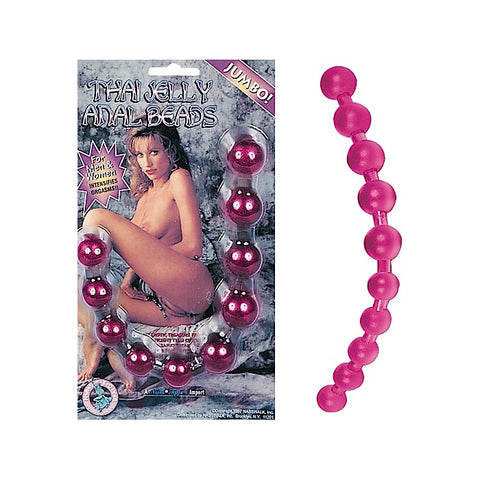 THAI JELLY ANAL BEADS- PINK