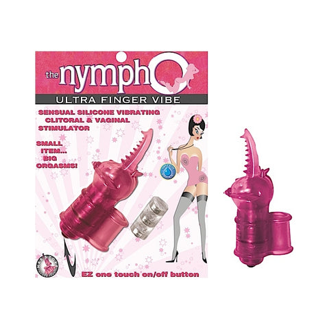 THE NYMPHO ULTRA FINGER VIBE - PINK