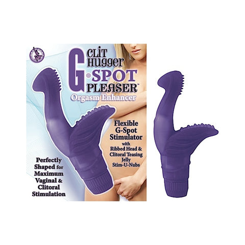 CLIT HUGGER G-SPOT PLEASER-PURPLE