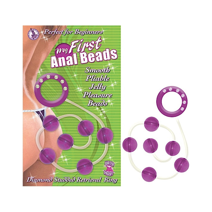 MY FIRST ANAL BEADS-PURPLE