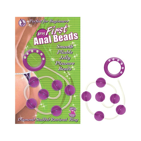 MY FIRST ANAL BEADS-PURPLE