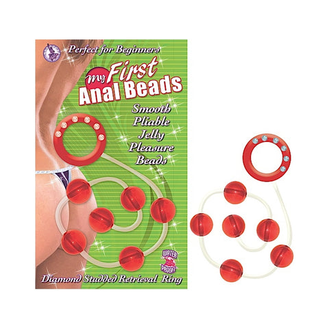 MY FIRST ANAL BEADS-RED