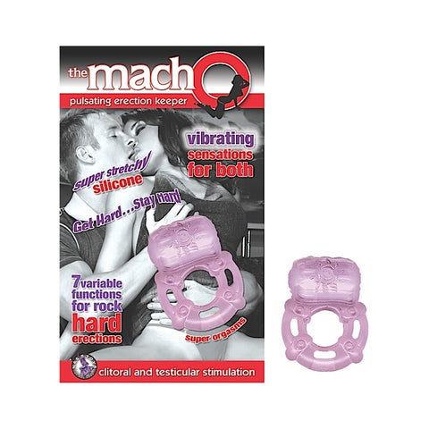 THE MACHO PULSATING ERECTION KEEPER-PURPLE