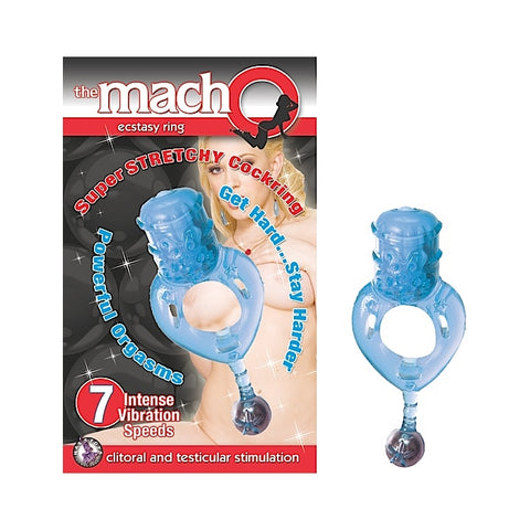 THE MACHO ECSTASY RING-BLUE