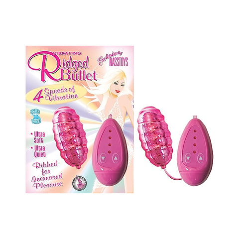 VIBRATING RIDGE BULLET-PINK