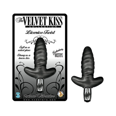 THE VELVET KISS COLLECTION-LICORICE TWIST-BLACK