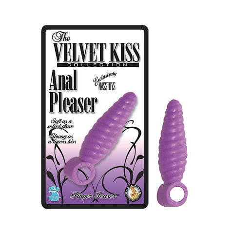 THE VELVET KISS COLLECTION ANAL PLEASER-PURPLE