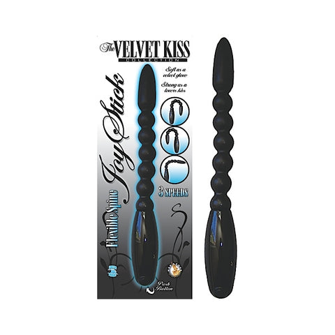 THE VELVET KISS COLLECTION JOY STICK - BLACK
