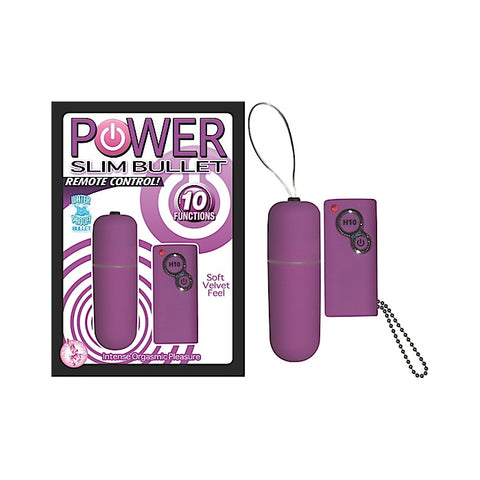 POWER SLIM BULLET REMOTE CONTROL - PURPLE