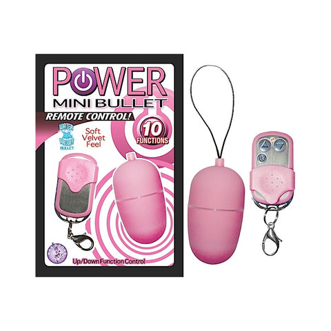 POWER MINI BULLET REMOTE CONTROL-PINK