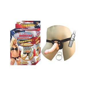 ALL AMERICAN WHOPPERS VIBRATING 6 1/2IN DONG W/UNIVERSA