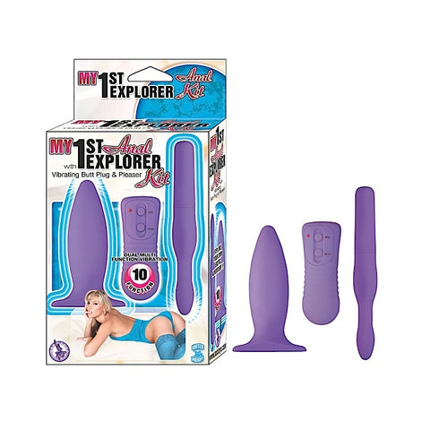 MY 1ST ANAL EXPLORER KIT - PURPLE
