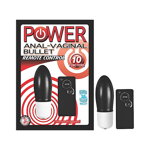 POWER ANAL-VAGINAL BULLET - BLACK